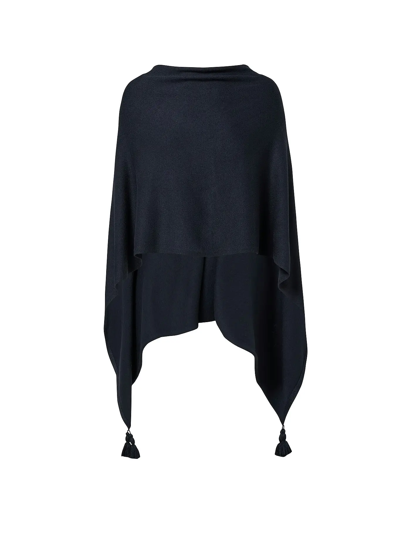 COMMA | Poncho - Cape | dunkelblau